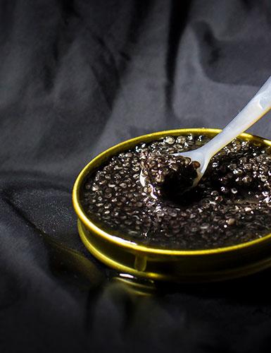 Cuchara con Caviar
